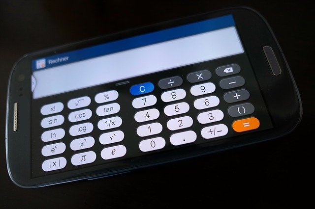 kalkulačka na mobilu